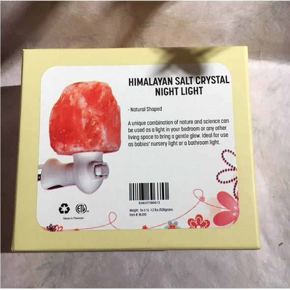 Himalaya Salt Crystal Night light